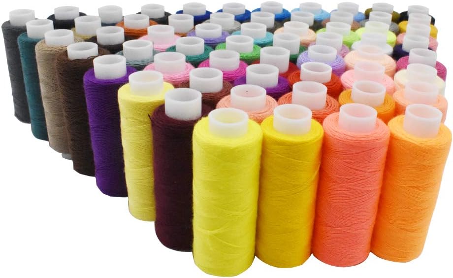 60 Color Sewing Threads 250 Yard Per Spools Polyester Thread Sewing Kit All Purpose for Hand Machine Sewing (60 Colors) - Image 4