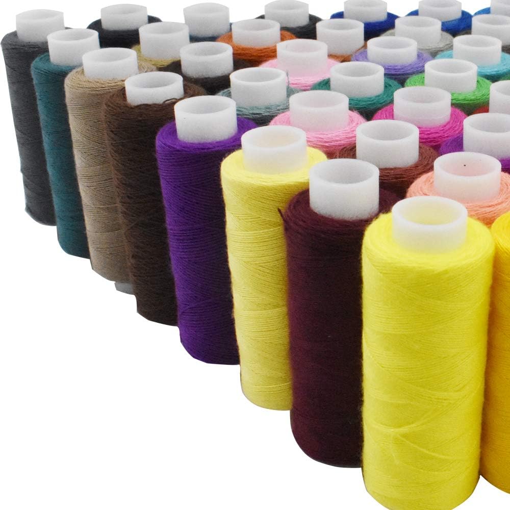60 Color Sewing Threads 250 Yard Per Spools Polyester Thread Sewing Kit All Purpose for Hand Machine Sewing (60 Colors) - Image 6