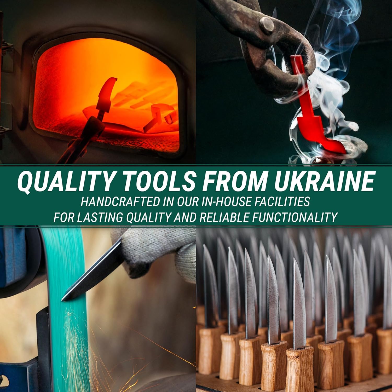 BeaverCraft S01 Wood Spoon Carving Knives Set Spoon Making Tools Kit Whittling Knife Hook Knife Right-handed Bowl Cup Kuksa for Beginners Woodworking Professional Wood Carving Kit - Image 7