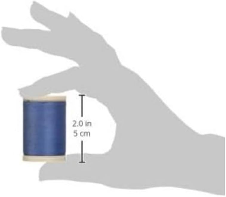 Coats & Clark Cotton All Purpose Sewing Thread 100% Mercerized Cotton 225 Yards Each Spool S970 2 Pack Bundle with 3 Bella's Crafts Needle Threaders (White) - Image 7