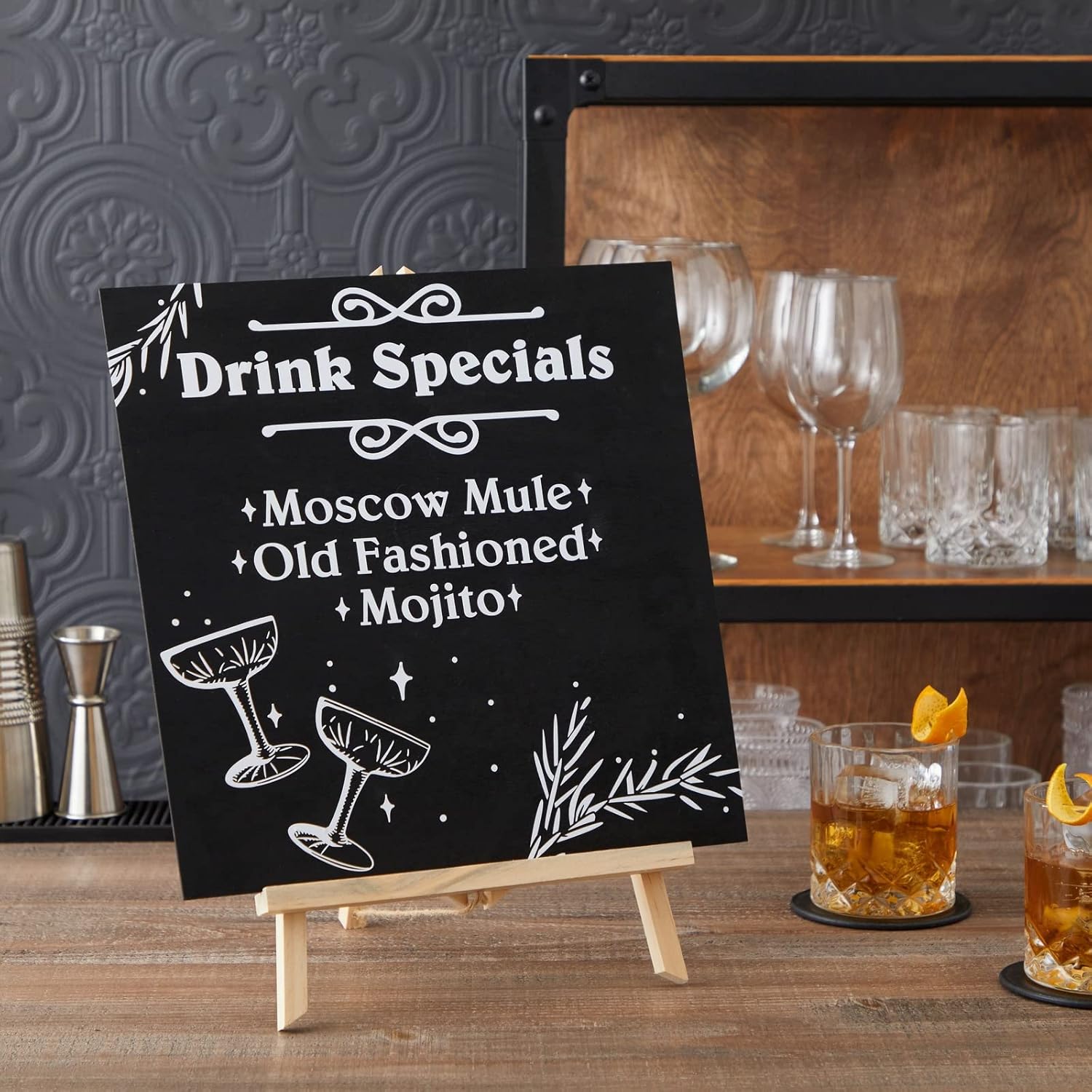 Juvale 12 Pack 13.8-inch Table Top Easels for Painting and Canvas - Wooden Holder Stand for Kids and Artists - Image 2