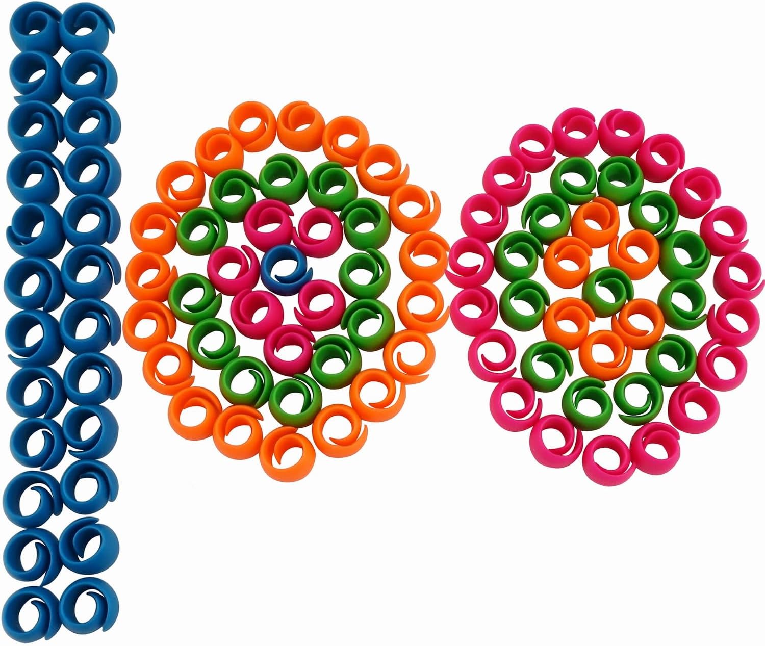 New Brothread 100pcs Thread Spool Savers/Spool Huggers - Prevent Thread Tails from Unwinding - No Loose Ends for Sewing and Embroidery Machine Thread Spools - Image 2